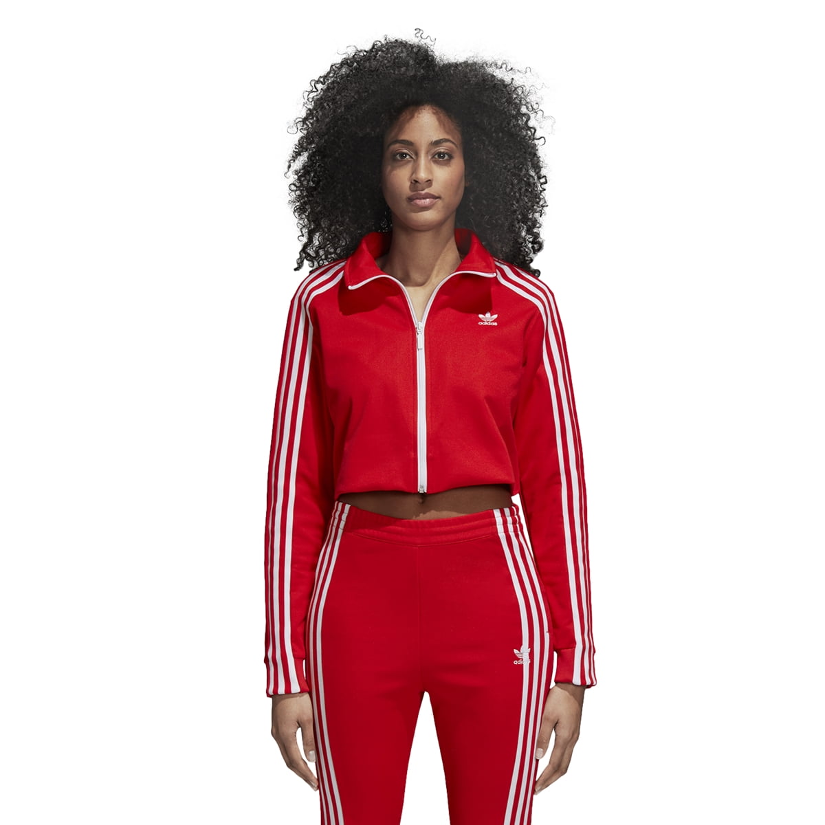 DH2726 Womens Adidas Originals Cropped Track Jacket Walmart