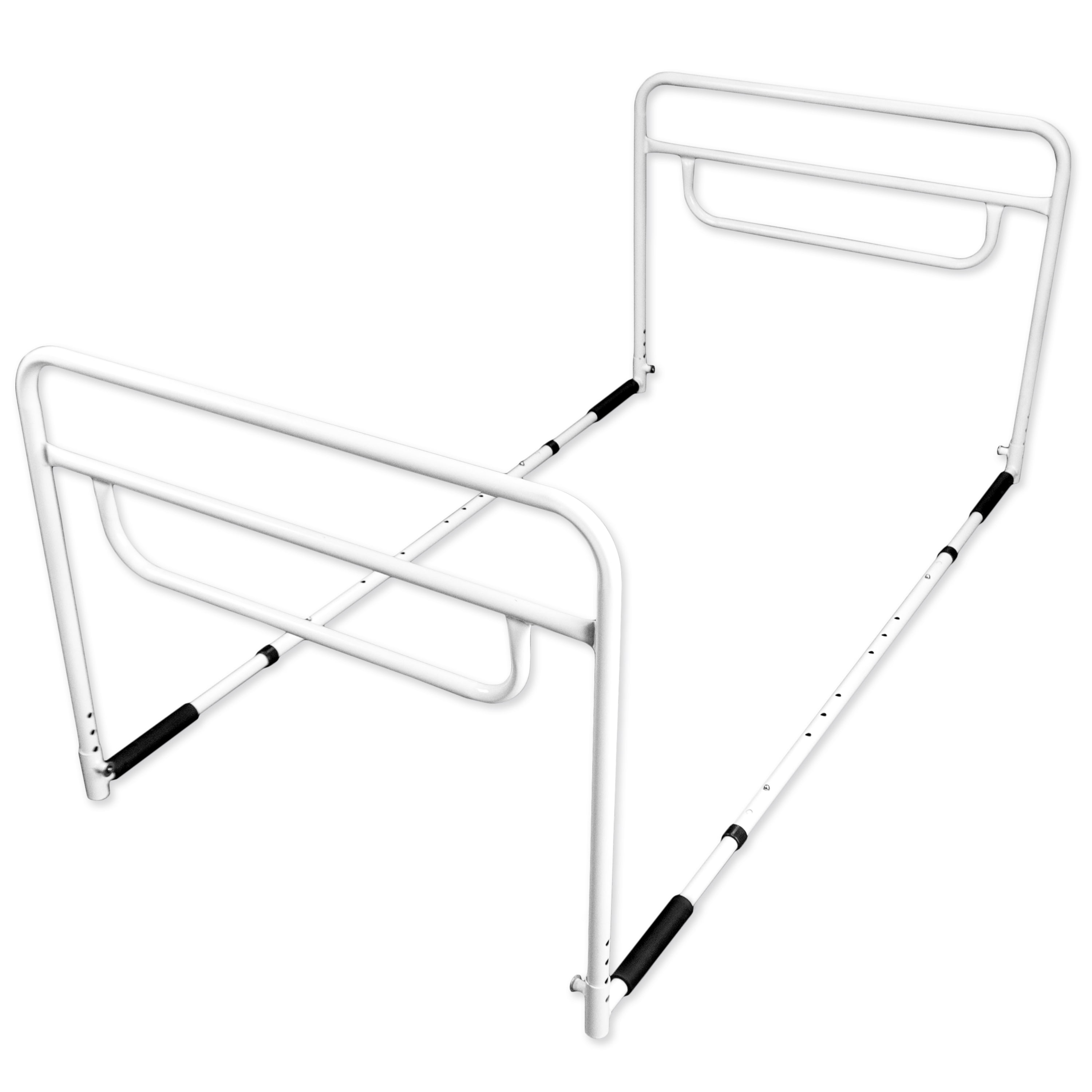 Adults Assist Handle Handicap Bed Railing Hospital Metal Grip Bumper Bar QXJPZ Foldable Bed Rail Bed Guardrail for Elderly Foldable Bed Rail Safety Side Guard