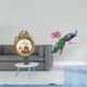 thumbnail image 2 of Marco de fotos redondo,Pequeño cuadro dorado vintage para la pared,Marco de fotos redondo decorativo de resina con ornamentos,Adhesivo de pared,Vinilo decorativo vintage para pared,ideal para, 2 of 8