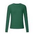 thumbnail image 1 of Frostluinai Womens Sweaters Long Sleeve Knit Pullover Crew Neck Lounge Sweaters Basic Solid Color Sweaters Spring Comzy Sweaters Soft Sweaters, 1 of 6