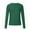 Green, variant on GigrtiJin Women's Knitted Pullover Sweater Solid Color Round Neck Long Sleeved Sweater Top Comfy Warm Loose Blouse