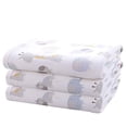 thumbnail image 4 of Forros para cambiadores de pañales para bebés (22 x 27,5 pulgadas) Cambiador impermeable de algodón suave para almohadillas para bebés Protector de sábanas Almohadillas de orina reutilizables portátil, 4 of 5