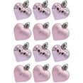thumbnail image 3 of GENEMA 12 Pcs/Box Heart Shape Hanging Ornaments Christmas Balls Pendants for Home Party Xmas Plastic Decorations, 3 of 19