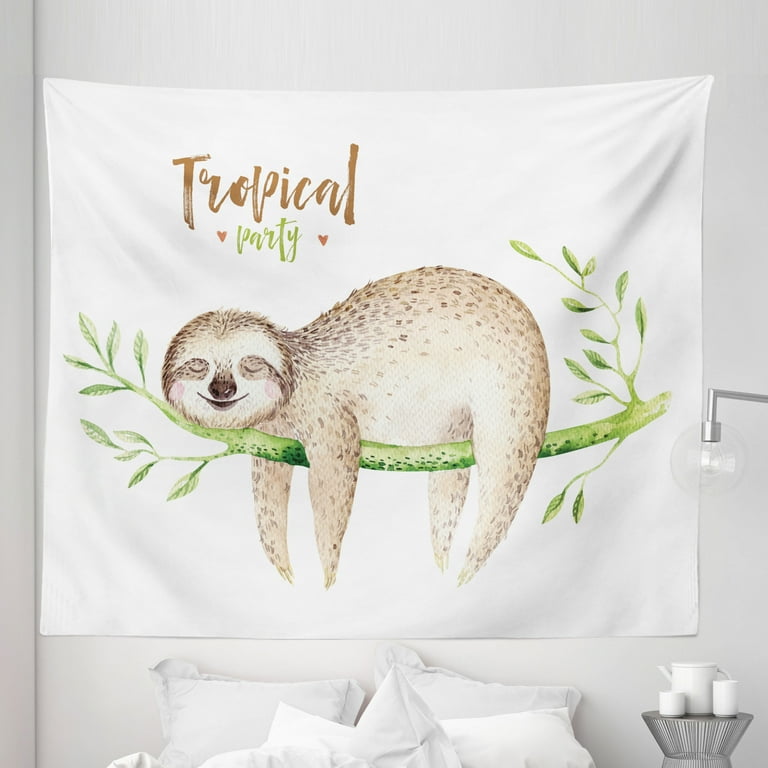 Sloth tapestry hot sale