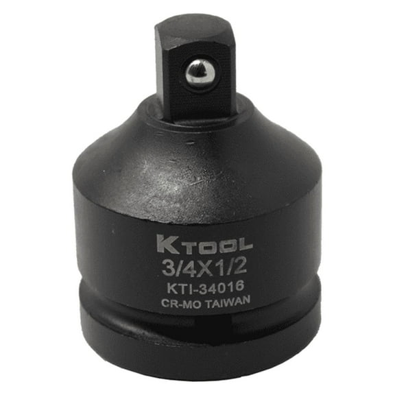 K-Tool 34016 3/4" Female x 1/2" Male Impact Socket Adapter (EA)