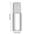 thumbnail image 2 of 1 Pack Glass Roll On Bottles Empty Deodorant Containers, Travel Glass Roller Ball Bottles For DIY Essential Oil Sunscreen Moisturizer Perfume Aromatherapy, 2 of 5