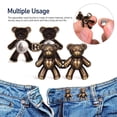 thumbnail image 3 of unbranded 1Jgo Botones Para Jeans Desmontables Color Surtido Con Función Ajustable Para Cintura De, 3 of 7