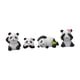 thumbnail image 3 of 4 figuras de panda de resina para decoración de jardín, encantadores para jardines de hadas, coches, casas, salas de estar., 3 of 9
