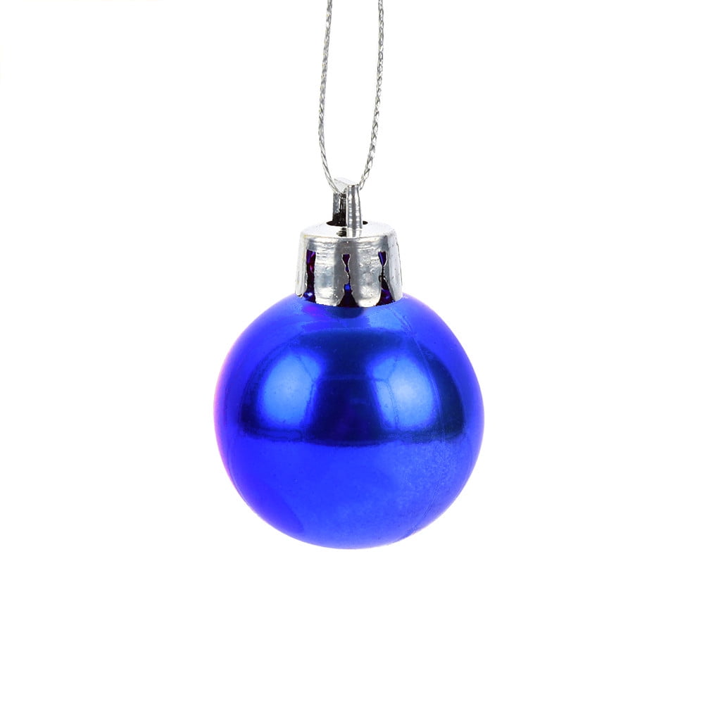 Guvpev 30Mm Christmas Xmas Tree Ball Bauble Hanging Home Party Ornament