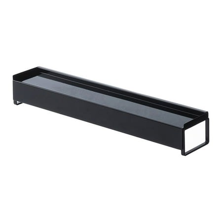 

Kitchen Organizer Stretchable Shelf Black Accessories Home Anti-fume Durable