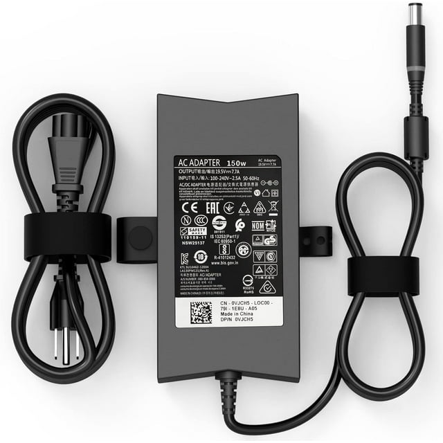Adaptador Charger 19,5v 7,7a 150W 130W AC para Dell DA150PM100-00 Alienware M14X R2 P18G P18G002 14 R1 XPS 17 L701X L702X Inspiron One 2320