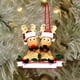 thumbnail image 3 of Hot6sl Liquidación de Ahorros de Verano Adorno Navideño de Familia de Renos con Bufandas Adorno Personalizado Adorno de Papá Noel, 3 of 4