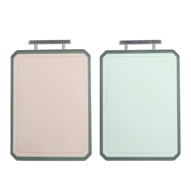Tabla de cortar Tabla de cortar antideslizante multifuncional de doble cara para la cocina casera (M)