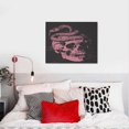 thumbnail image 4 of Kdxio Skull and Snake Art Pattern Canvas Wall Art for Living Room Wall Decor for Bedroom Bathroom Modern Framed Canvas Art Prints Ready to Hang,Horizontal, 4 of 6