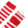 thumbnail image 6 of Misright Stripe Stockings Knee Highs Socks for Women Over the Calf Socks Stockings, 6 of 9