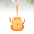thumbnail image 1 of Baby Cup Holder, Baby Bottle Drain Rack Modern  for Home Vibrant Orange, 1 of 7