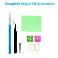 thumbnail image 4 of Back Glass Replacement for iPhone 13 pro max 6.7 inches with Pre-Installed Adhesive & Repairing Tool Kits（Gold）, 4 of 6