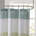 thumbnail image 2 of Madison Park Amherst Polyester Faux Silk Shower Curtain, 2 of 3