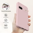 thumbnail image 2 of Slim Liquid Silicone Case for Google Pixel 7A,with Scratch-Resistant Microfiber Lining Anti-Slip and Shock Absorption Soft Silicone Protective Case for Google Pixel 7A 5G 2023 (Pink), 2 of 7