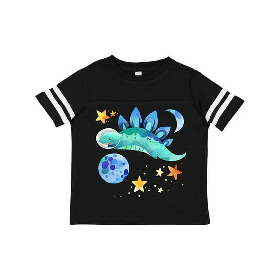 Inktastic Stegosaurus Space Dinosaur with Stars and Planet Boys or Girls Toddler T-Shirt