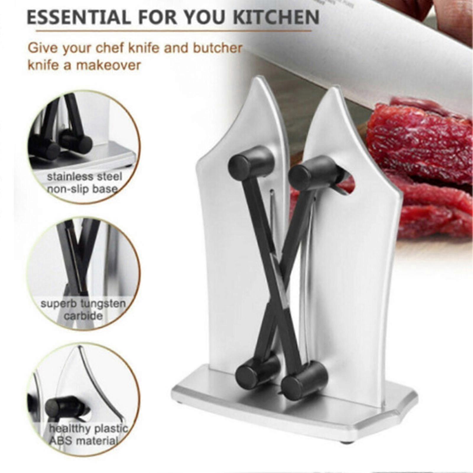 Professional Knife Sharpener Easy Safe Sharpening Knife Kitchen Tools For Kitchen Knives Accessories ZD Q Black
