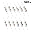 thumbnail image 3 of 60 Pack 5W Metal Oxide Film Resistor 1R,1.2R,1.5R,2R,2.2R,2.4R,2.7R,3R,3.3R,5.1R,6.8R,10R Ohm, 3 of 5