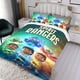 thumbnail image 3 of Guardianes del Espíritu Conjunto de sábanas temático, trío de piezas, cómodo y amigable con la piel, diseño único, regalo de decoración para el hogar para familiares, amigos y fans,140cm *210cm, 3 of 6