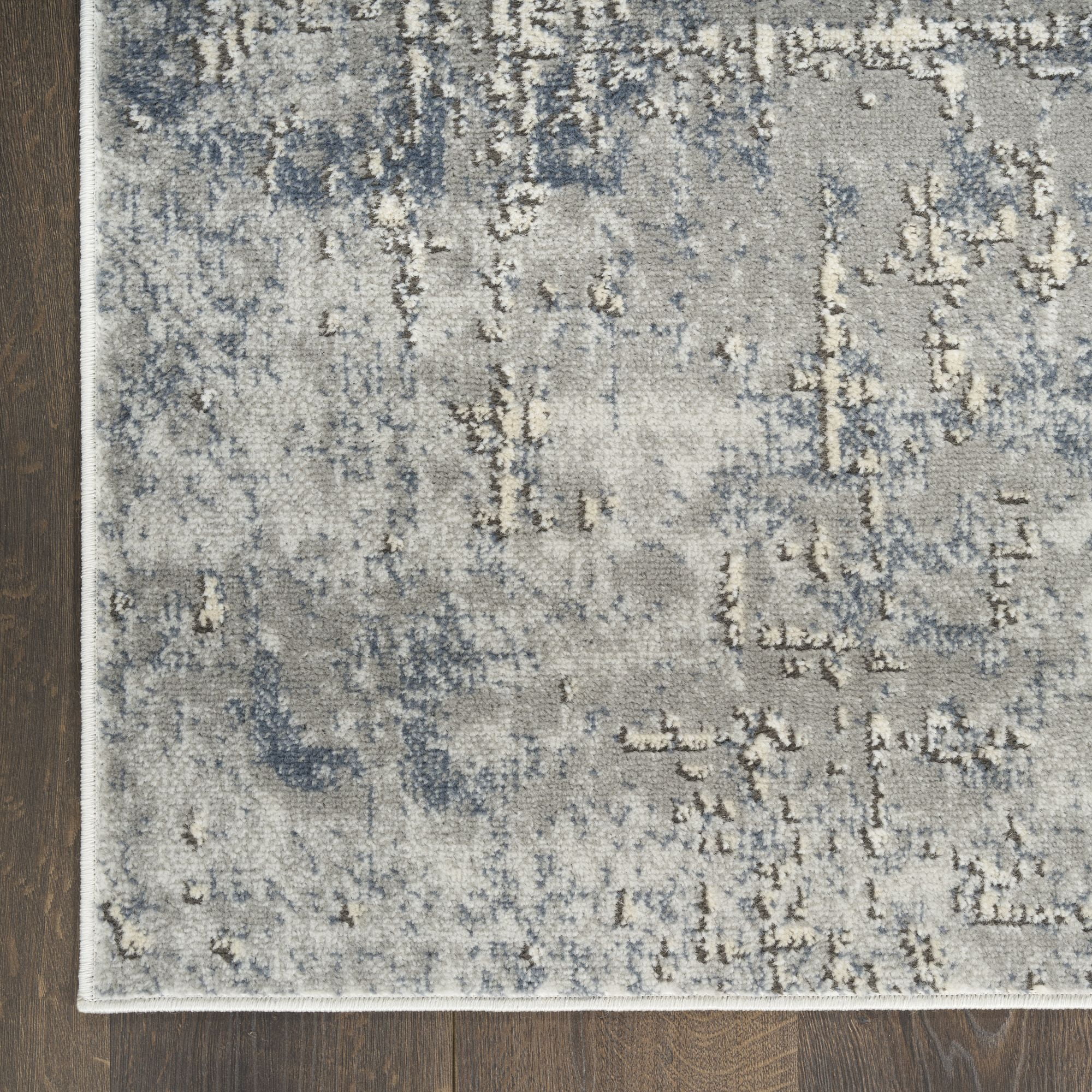 Nourison Concerto 7'10" x 9'10" Dark Grey Modern Indoor Rug