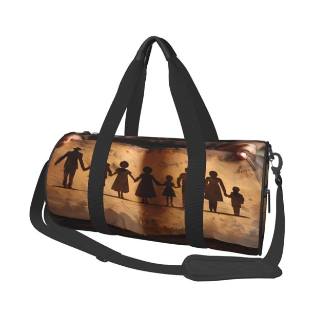 Easygdp Vintage Family History Book Bolsa de Viaje, Bolsa de Mano, Bolsa de Gimnasio, Bolsa de Equipaje para Viaje