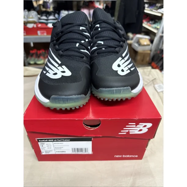 New Balance Fuelcell 4040 V6 T4040BK6 Black Athletic Shoes Mens Sz 10 D