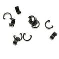 thumbnail image 3 of 10 piezas de aluminio para , Cable de para , Clip C, hebilla, carcasa, guía de manguera, Negro shamjiam Bicicleta C Clip, 3 of 9