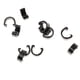 thumbnail image 3 of 10pcs Abrazaderas de Cable Housing Hose Bici Bicicleta Accesorio Duradero Negro Macarena Bicicleta C Clip, 3 of 8