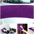 thumbnail image 2 of ANMINY Large Microfiber Bath Towels Soft Absorbent Towel for Gym Spa Shower Beach Travel Body Wrap Towel, Purple, 2 of 6