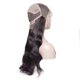 thumbnail image 5 of Peluca de cabello humano rizado de 20 pulgadas de largo con encaje frontal, color negro natural, sin pegamento, encaje completo, cabello virgen ruso., 5 of 5