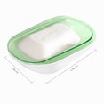 thumbnail image 2 of Jabonera para baño y ducha, caja de jabón con drenaje de doble capa, 2 of 5