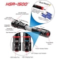thumbnail image 2 of Smartech HSR Rechargeable 1500 Lumen LED Tactical Flashlights with 5200mAh USB Power Bank/Portable Charger, Super Bright 5 Modes (Strobe, SOS) for Emergency, Zoomable, Waterproof, Lightweight Handheld, 2 of 9