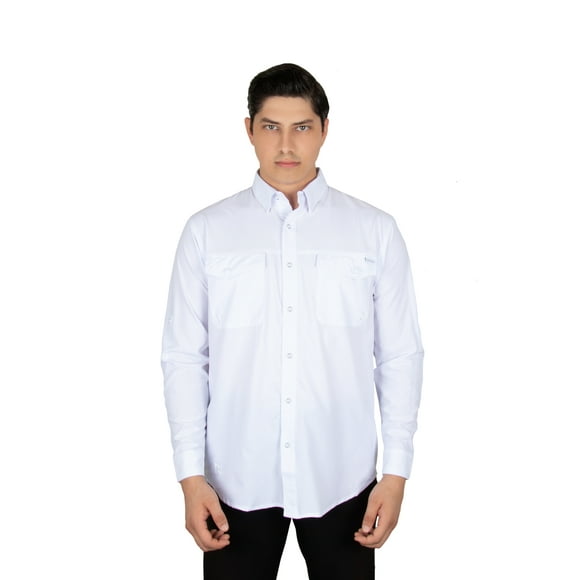CAMISA NOMAD HARDWEAR PESCA BLANCO L