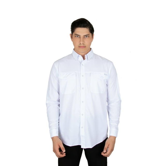 CAMISA NOMAD HARDWEAR PESCA BLANCO L