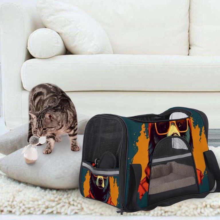 Xiong Fugu Dog Bag with 900D Oxford Fabric and Nylon Webbing