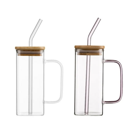 

Taza de cristal Taza cuadrada transparente para fiesta Estilo B