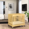 thumbnail image 2 of Foundations Mini lit de bébé pliant compact Boutique, naturel, 2 of 7