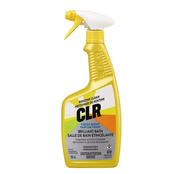 760 ml<br>CLR Salle De Bain Étincelante 760 ml<br>Nettoyant pour cuisine et salle de bain