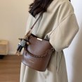 thumbnail image 4 of Becaristey Sac pour Femmes Spacieux et Imperméable Automne et Hiver Sac Populaire Mignon Blanc, 4 of 6