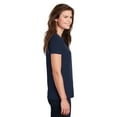 thumbnail image 4 of Gildan Ultra Cotton Women’s T-Shirt, Comfortable Short Sleeve Feminine Tee, Navy, Sizes S-3XL, 4 of 5