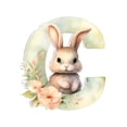 thumbnail image 1 of Back to School Essentials ornaments for small Hangs Easter Cartoon Charms Resin Rabbit Charms Jewelry Making Rabbit Pendants DIY Jewelry, 1 of 2