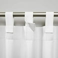 thumbnail image 7 of Exclusive Home Curtains Indoor/Outdoor Solid Cabana Tab Top Curtain Panel Pair, 54x63, White, 7 of 7
