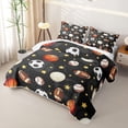 thumbnail image 3 of Erosebridal Ball Games Kids Quilt King,Football Sport American Rugby Print Baseball Lovers King Coverlet Set,3pcs, 3 of 7