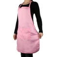 thumbnail image 2 of YouLoveIt Solid Color Apron Cooking Kitchen Aprons with Pockets, Men Women Cooking Kitchen Restaurant Chef Dress Aprons One Size Fits All Water Resistant Apron, 2 of 6