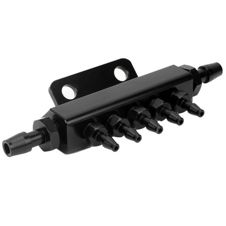 Turbo Boost Vacuum Block 5-Port Vacuum Manifold Block - CNC Aluminum Intake Manifold For Turbo Boost & Fuel Management Turbo Vacuum Manifold - Foto 5