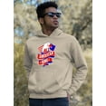 thumbnail image 2 of All American King 4Th July Hoodie Men -Image by Shutterstock, Male 5X-Large, 2 of 4